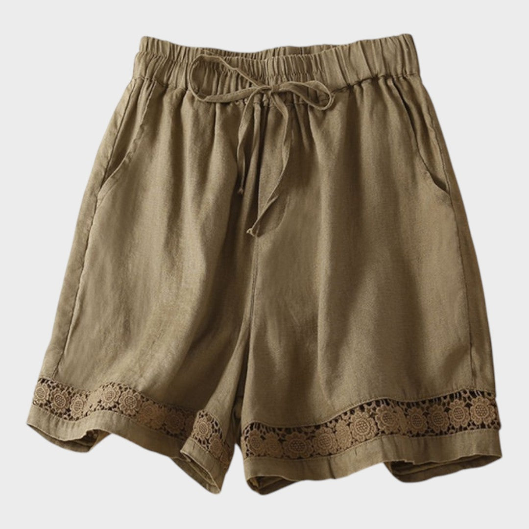 Granada Essence | Pantalones cortos de lino