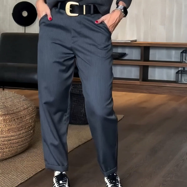 Granada Essence | Pantalones de traje a rayas para mujeres